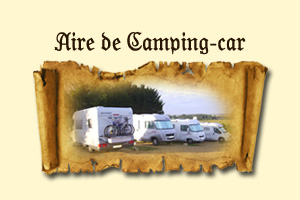 Aire de repos pour camping-car, à deux pas du futuroscope, à Mirebeau en Poitou