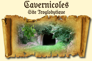 Visite du site trogoldytique, habitation troglodyte, à Mirebeau en Poitou